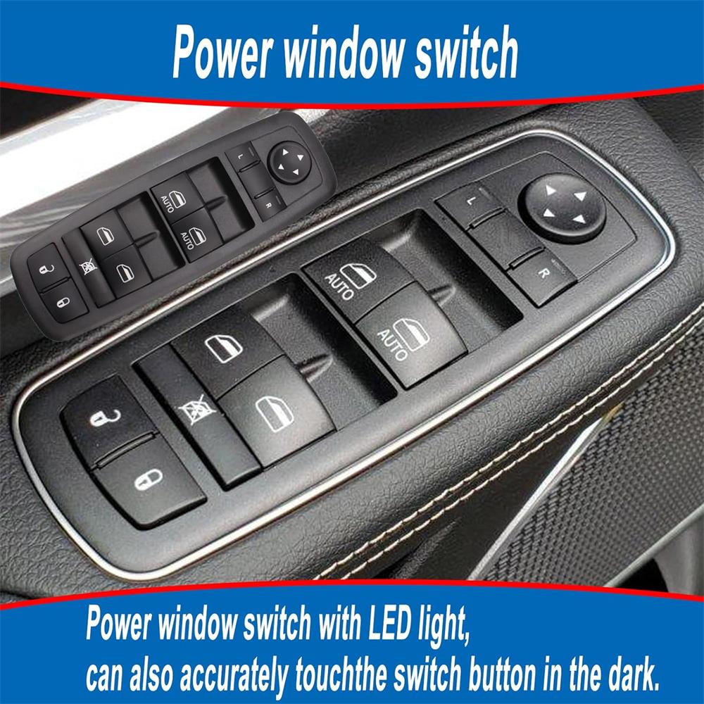 68141894AA Driver Window Switch for Jeep Cherokee 2014‑2017 Interior