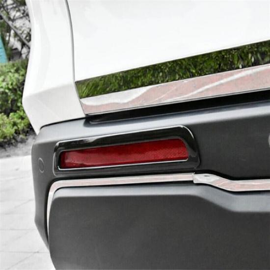 For Honda CR-V CRV 2023 2024 2025 Glossy Black Rear Fog Lamp Light Cover Trim