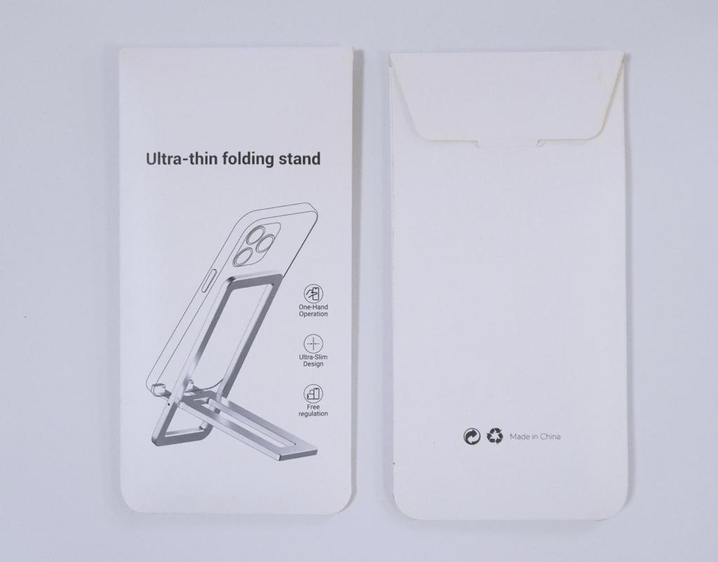 Ultra-Thin Portable Aluminum Phone & Tablet Stand – Universal, Multi-functional, Foldable