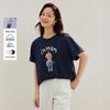 INMAN Casual Bear Print Short Sleeve T-shirt