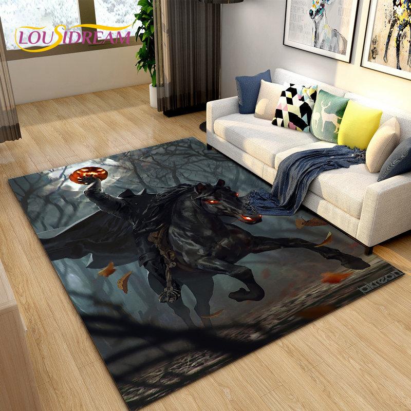 3D World of Warcraft , WOW Game Area Rug Large ,Carpet Rug for Living Room Bedroom Sofa Doormat Decoration ,Kids Non-slip Floor Mat