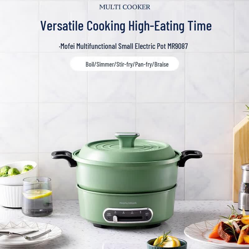 Morphy Richards MR9087 3L Multi-Function Electric Hot Pot & Grill CN plug (adapter included)