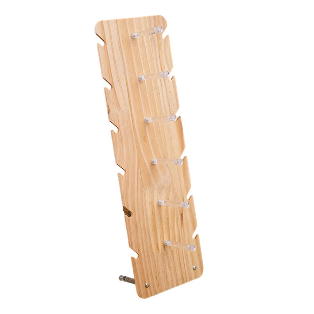 Multi Functional Sunglasses Storage Bracket Rack Optical Frame Stand Organiser Solid Wood Build Practical Use