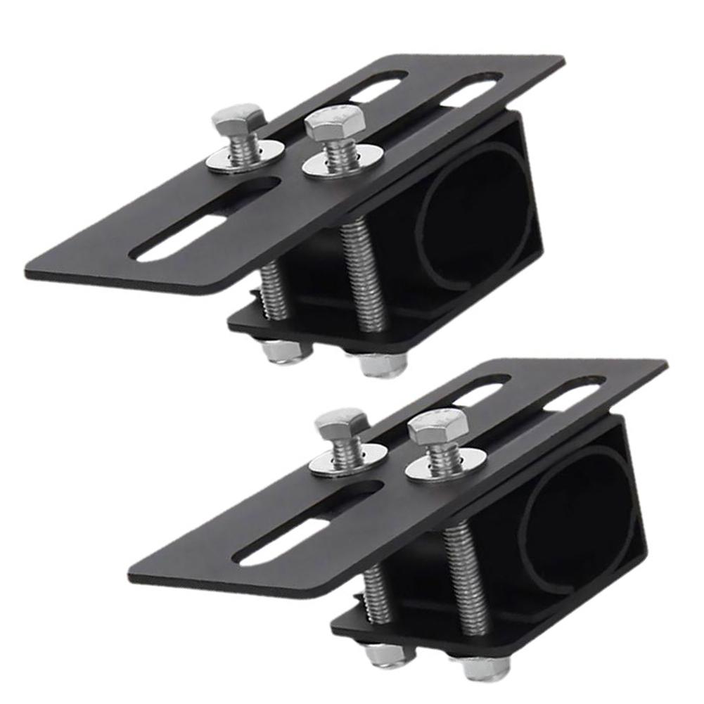 Easy Installation LED Work Light Bar Mounting Bracket for Car Roof Racks Adjustable for Different Offroad Lighting Needs