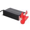 Electric Vehicle Range Booster Battery Car Solar Wind Power Extender Generator with Fans 12‑125V