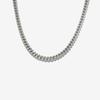 Rush Off Surgical Steel Addictive Silver Chain Necklace