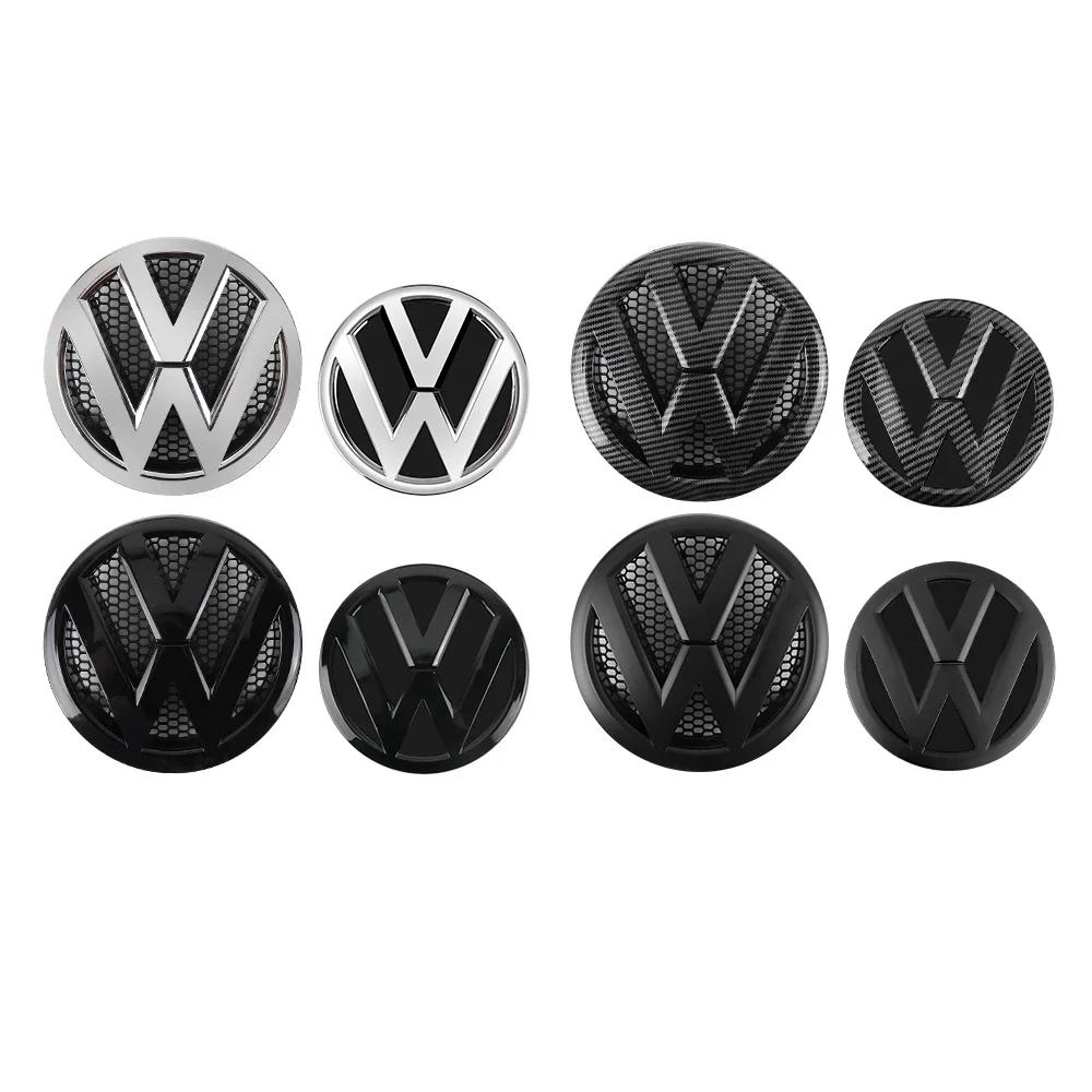 1/2pcs Car Front Grill Badge Rear Trunk Emblem Cover Accessories For Volkswagen VW Transporter T5 2010 2011 2012 2013 2014 2015SZ6