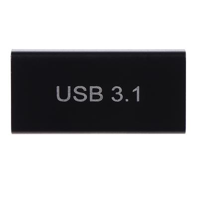 1Pc Usb 3.0 Coupler Female To Usb Type C Female Straight Converter Adapter Speed Usb3.0 Type-C Extender Connection Converter