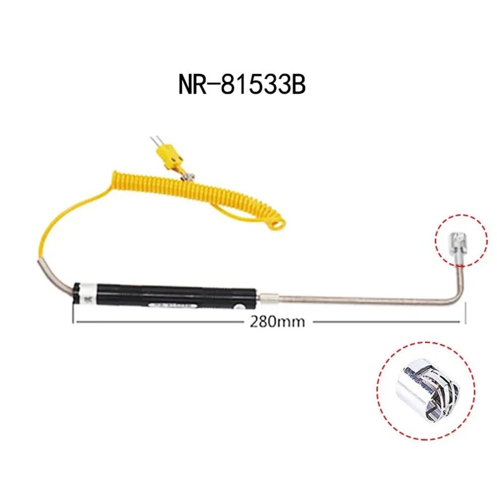 1pc K-type Handheld Temperature Sensor For Surface Thermocouple Probe For Industrial Temperature Measuring Instruments