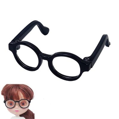 [DOYOUCOTO] [4.5cm Lenses Included] Glasses for Plush Toys, Dolls, Chibi Plushies, Oshikatsu, Round Glasses, Mini Sunglasses, Doll Parts, Small