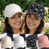 Elegant Ladies Sun Hat Little Flower Golf Cap Fashion Peaked Cap  Outdoor Sports