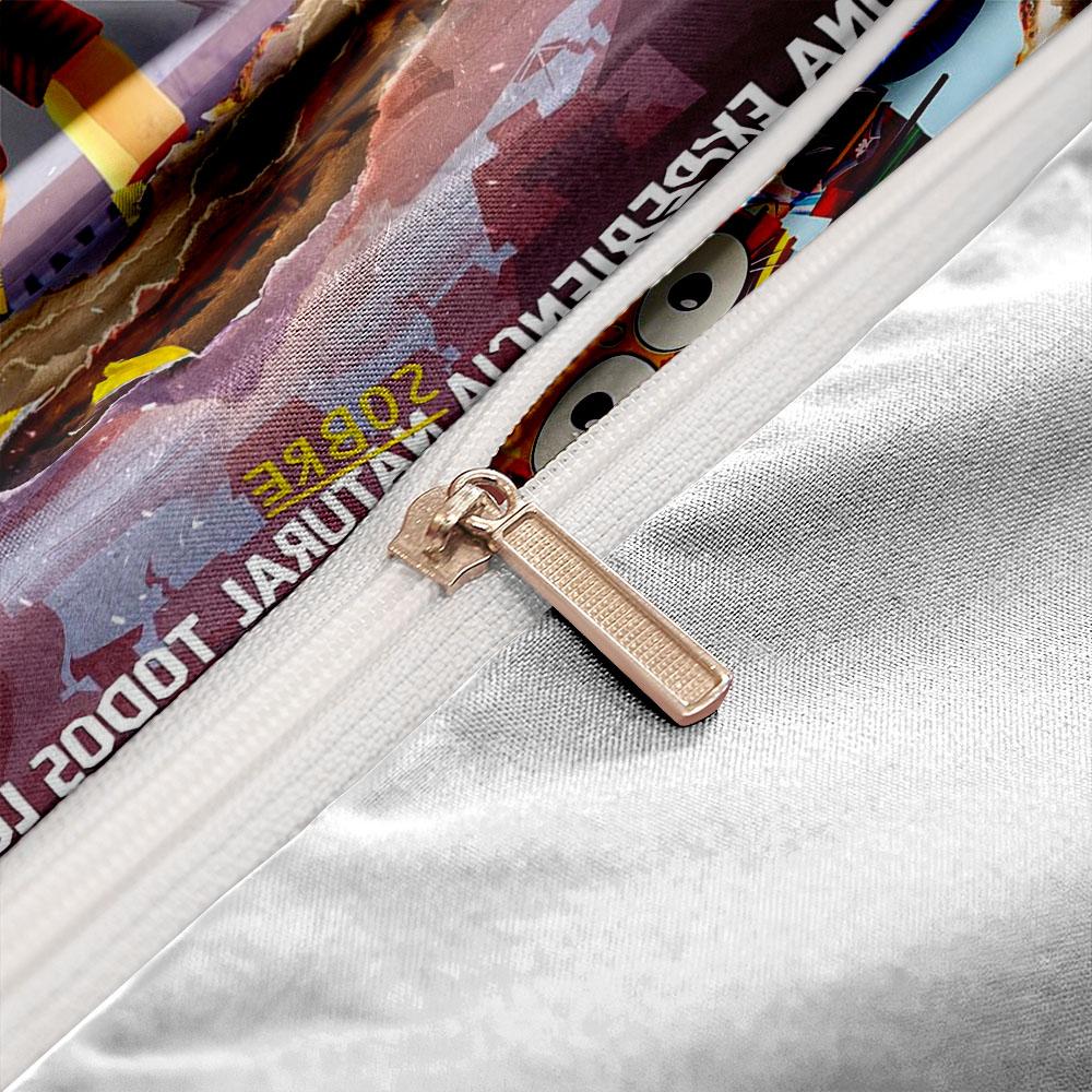 Puerto Papel Duvet Cover Set Without Sheet King Queen Double Full Twin Single Size Bed Linen Set