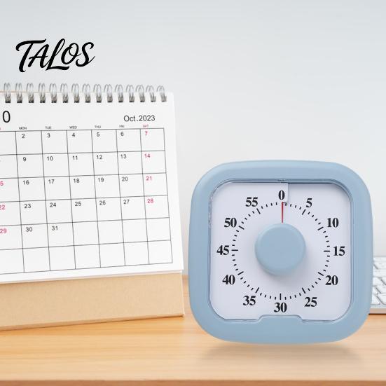 60-minute Visual Timer Countdown for Kitchen Meetings Silent Magnetic Easy-to-understand Concept Easy-to-Read Display 60 Minute Classroom Learning