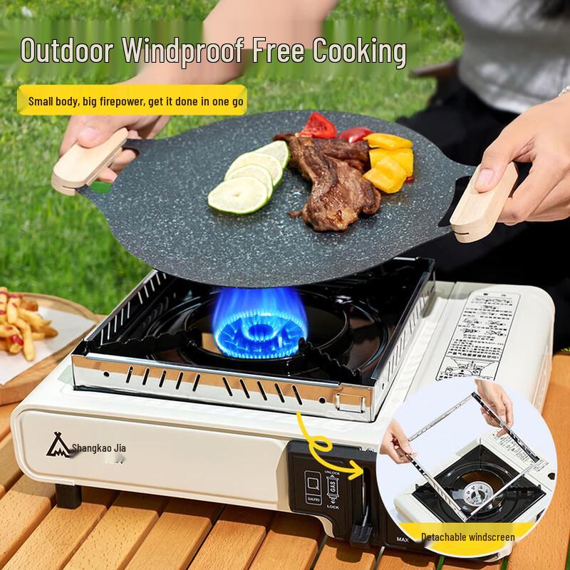 Suncojia Portable Electric Grill Set