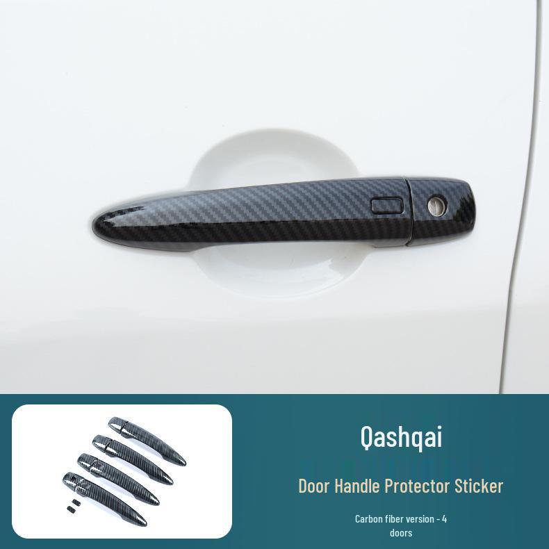 Qashqai Außentürgriffschalen-Aufkleber - Kratzschutz & Dekorative Zubehörteile