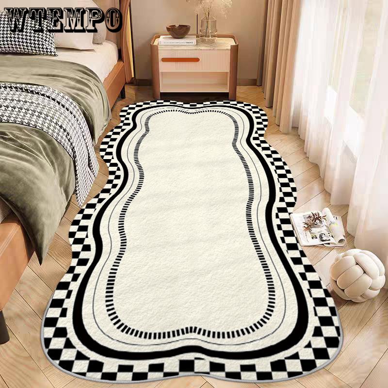 Bedroom Carpet  Living Room Home Floor Mat Bedside Carpet Minimalist Wabi Sabi Style Room Window Mat