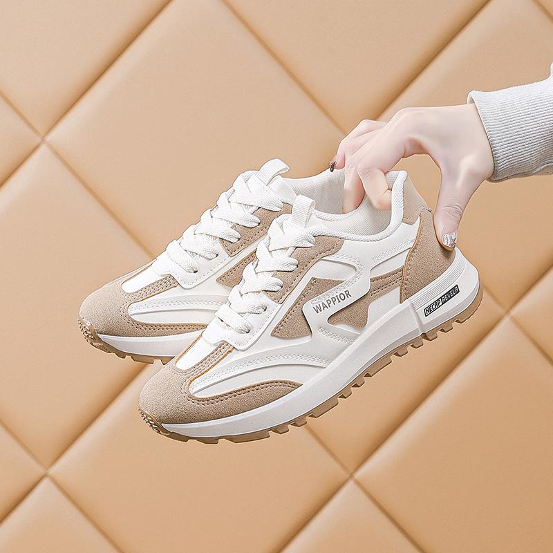 2025 New Autumn Korean Version Versatile Casual Shoes Women's Niche Retro Student Forrest Gump Shoes Fashion Running Sneakers