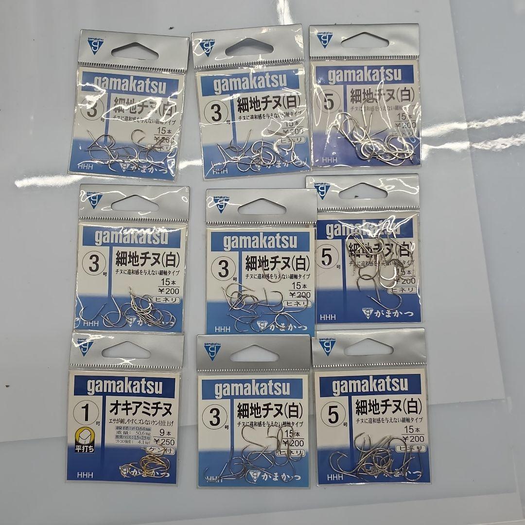 Used gamakatsu thin chinu needle set of each size