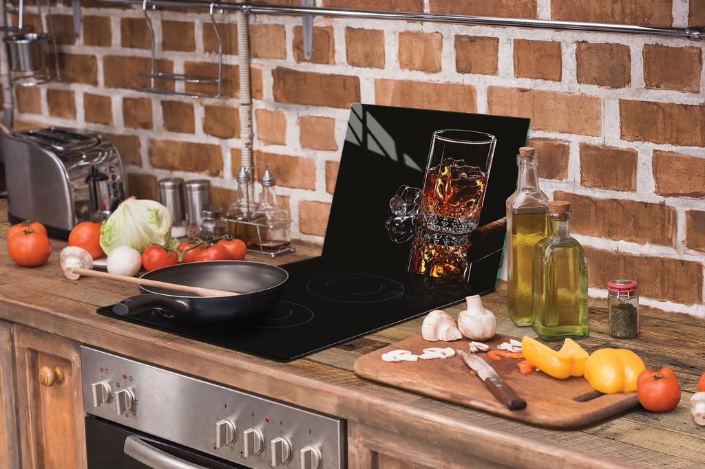 SZKLANA DESKA DO KROJENIA 40x30 WHISKY