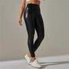 Leggings High Waist Yoga Sports Women Pants Elastic Pu Leather High