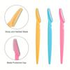 30Ppcs Bottle Eyebrow Razors With Container Facial Eye Brow Trimmer In Case Hair Removal Shaver Safe Blades Trimming Tools