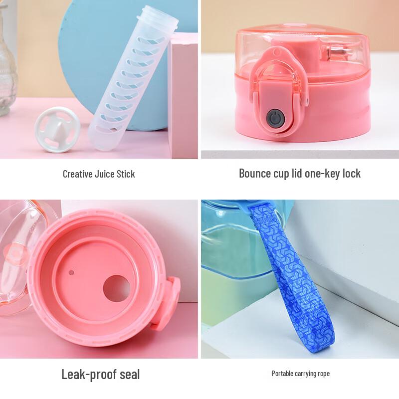 BEANBEANLOVE Portable Sports Water Bottle with Filter