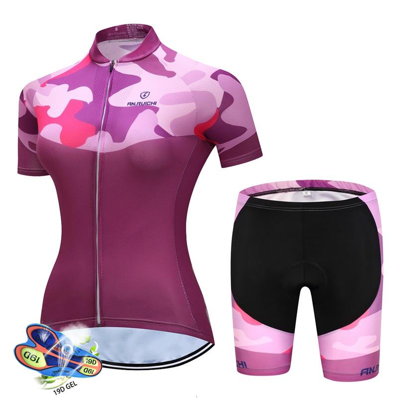Mountain Bike Clothing 2026 Women Bicycle Jersey Bib Set Dress Summer Outdoor Sports Cycling Clothes Ladies MTB Wear Ropa Mujer