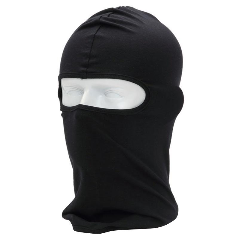 Maschera integrale in lycra per protezione collo, ciclismo, moto, sci