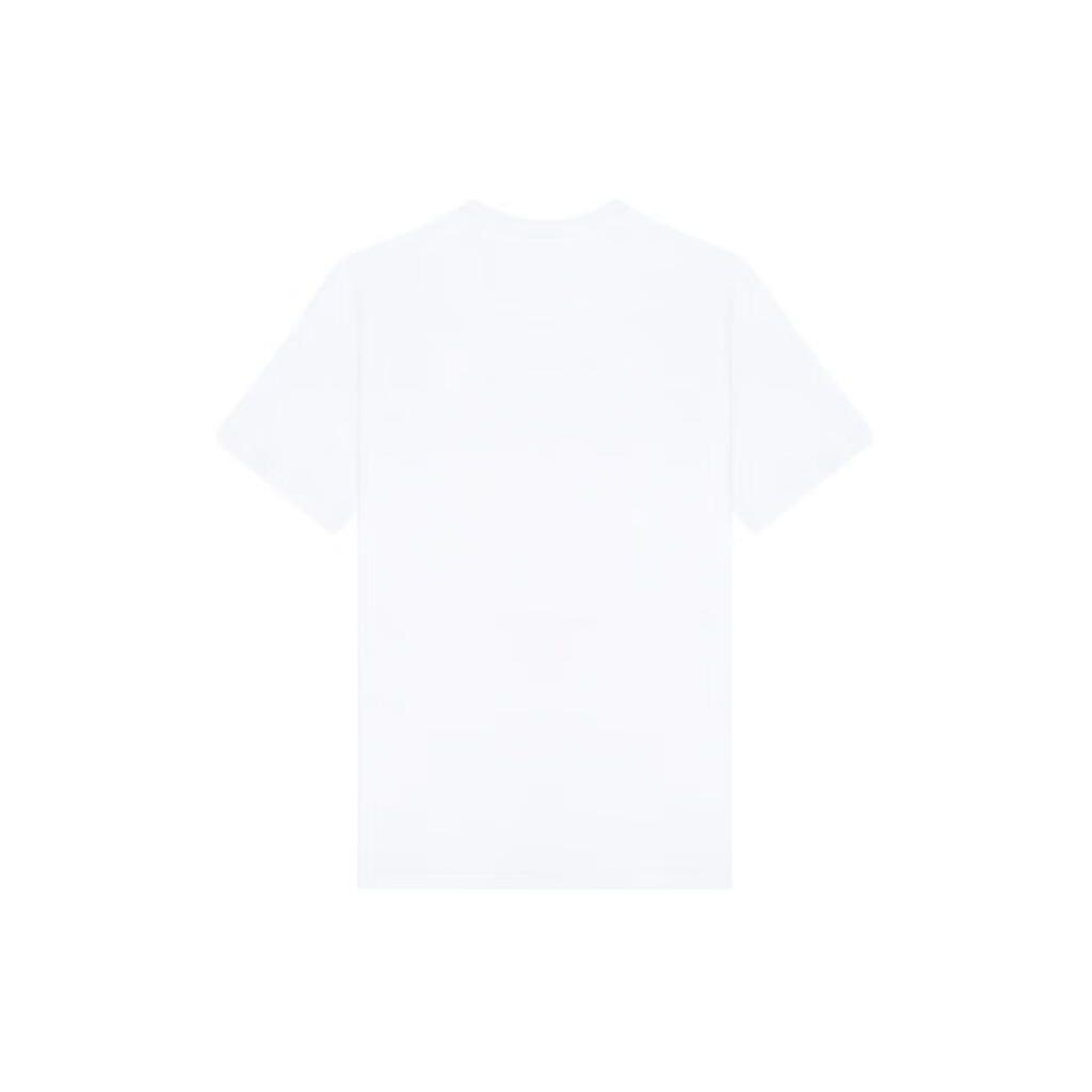 Calvin Klein Ss23 Letter Print Crew Neck Short Sleeve T-Shirt Men Tops White 40MC800-540