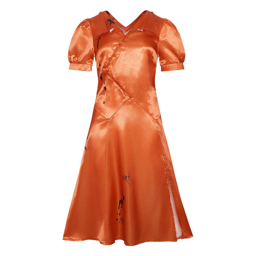 The Bride Halloween Costume With Satin Fabric For Cosplay Anime Role Play And Cosplayer