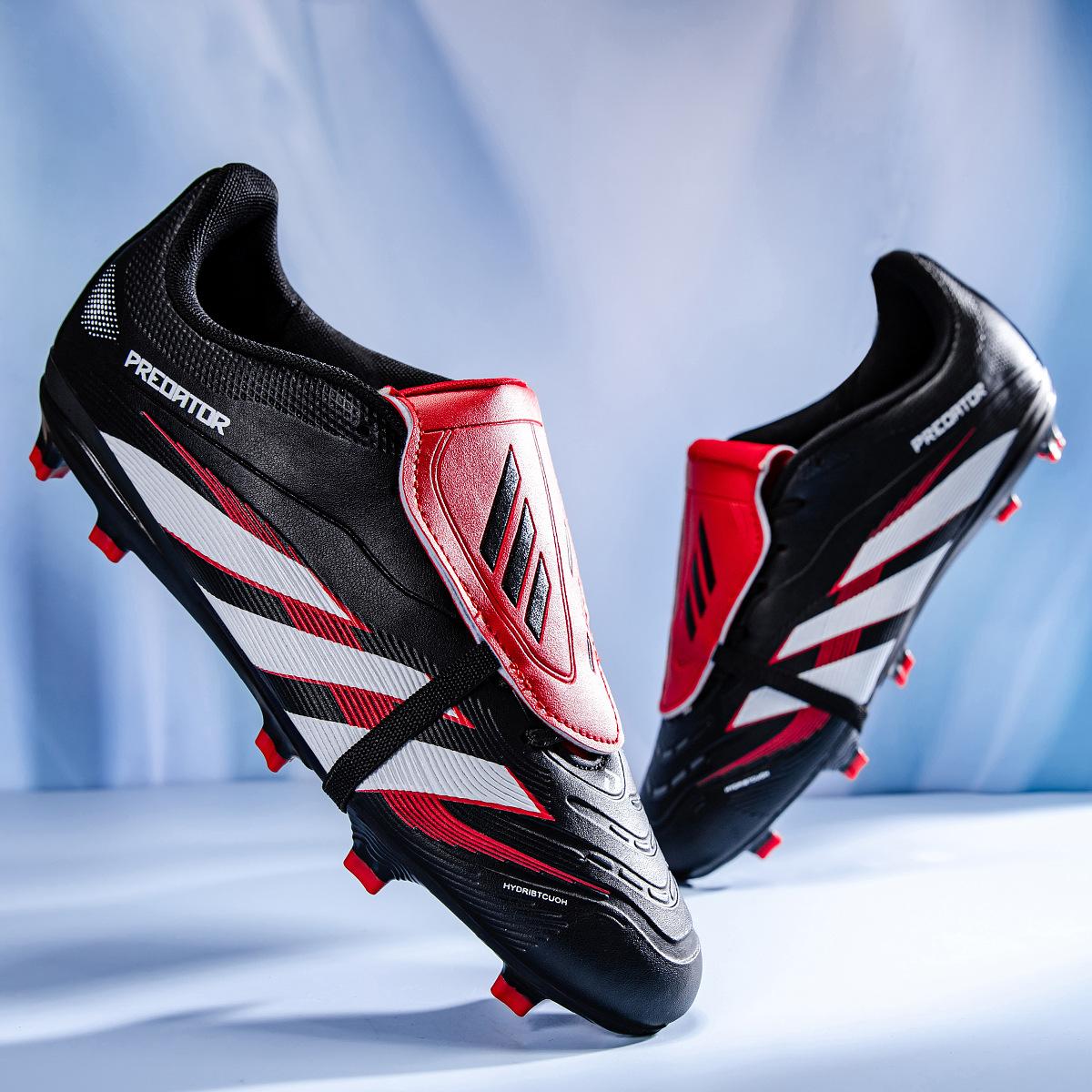 New Flip-Top Men S And Women S Adult Football Shoes Ag Spike Style Football Shoes Outdoor Grass Actual Combat Football Shoes 35