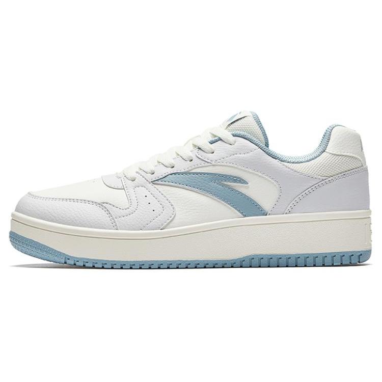 New Anta Slip Resistant, Abrasion Resistant, Lightweight Low Top Skateboard Shoes Men's White Blue 912518068F-12