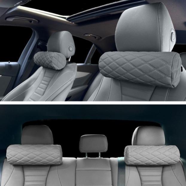 High-end Car Neck Pillow with Memory Foam and Double-line Design.