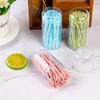 50 Pcs Cartoon Two-tooth Household Cute Disposable Fruit Forks