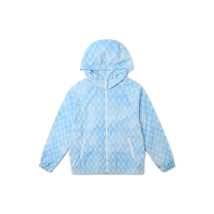 New MLB Old Flower Jackets Women's Blue 31JPW3131-50U