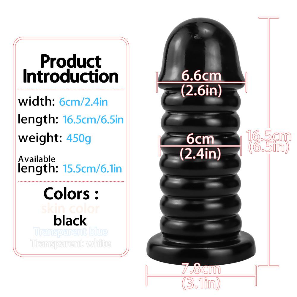 Extra-Large Anal Dilator: 9-Model Collection for Gay Fisting, Thickened PVC