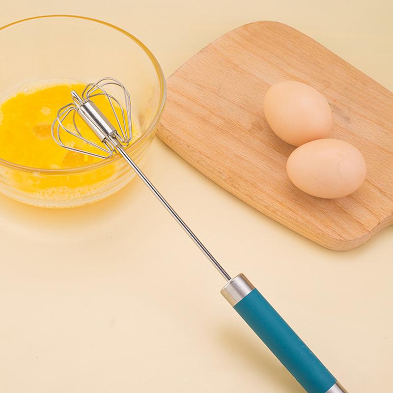 Batidor de Huevos Batidora de Mano Multicolor, Batidor Auto-Giratorio Semiautomático Gadgets de Cocina