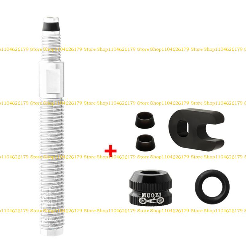 A1A2 Professional Bicycle Presta for Valve Extender 50mm 80mm with for Valve Core Removal Tool,Aluminum Alloy
