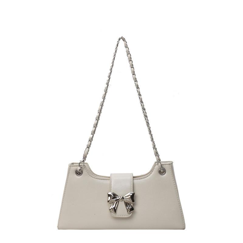 2024 New Fashion Bow-knot Shoulder Bag With High-end Design In Black