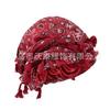 fringed headscarf hat, solid color cashew print twist tail hat, hip hop twist braided hat