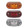 24V LED Side Marker Light Waterproof Automotive Warning Lights Side Clearance Indicators Lamp Easy To Installation