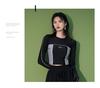 Women's Plus Size Long Sleeve Quick Dry Two-Piece Conservative Training Swimsuit