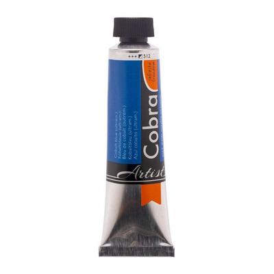 Oil Painting - Cobra - Cobalt Blue (Overseas) - 40ml Tube - Watermixable - Adults