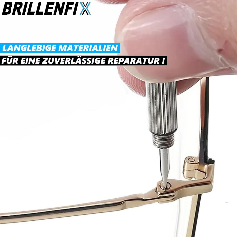 BRILLENFIX Glasses Repair Glasses Repair Kit Screwdriver Tool 10pcs