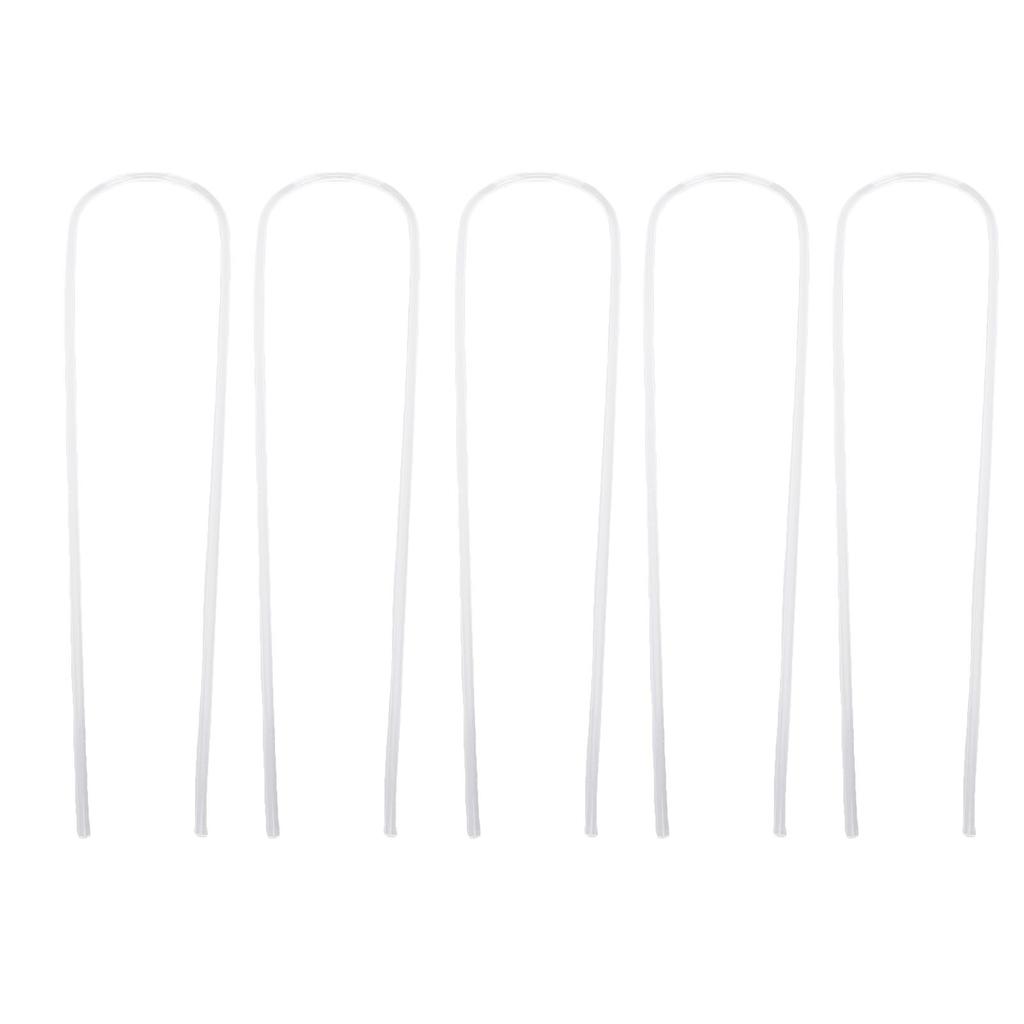 U Shape Plant Support Frame Clear Acrylic Holder Climbing Rack for Potted Plants Gardening Decoration