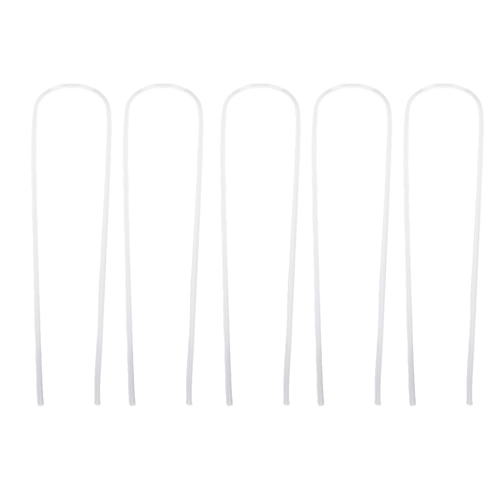 

U Shape Plant Support Frame Clear Acrylic Holder Climbing Rack for Potted Plants Gardening Decoration