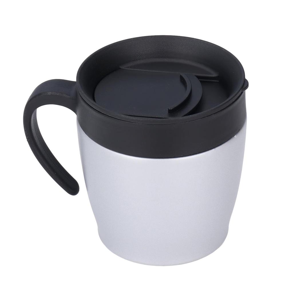 Coffee Cup 330ml Handle Portable Stainless Steel Thermal Insulation Effect Hot Water Cup  