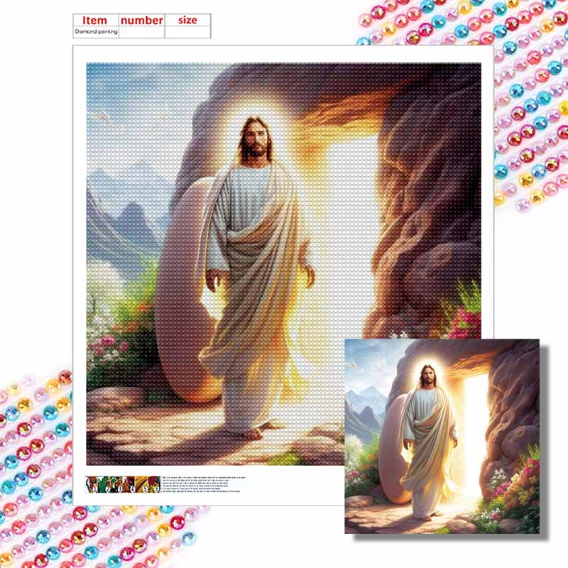 New Arrival 5D DIY Full Circle Diamond Painting "Character" Embroidery Cross Stitch Home Decor Gift