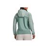 Under Armour Terrain Reflective Design Hooded Half-Zip Long Sleeve Sweatshirt Women Sweatshirt Green 1374536-177