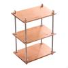 1/6 Organizer Halter Ornamente Einrichtung Modell Mehrschichtig Holz Sammlerstücke Bücherregal für